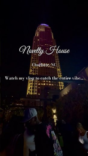 Charlotte nightlife | Going out in Charlotte | Rooftop Bar | Solo Outing