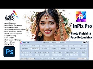 InPix Pro | Auto Photo Finishing & Face Retouching Tool for Photoshop Anss Studio 9540642600