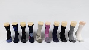 Men Merino Thick Wool Socks Cushioned Trekking Work Outdoor Hiking Men Socks