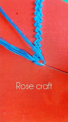 easy embroidery design #embroidery #shorts #trending