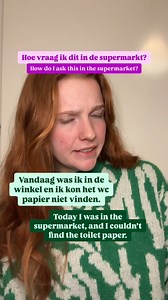 How to ask where you can find the toilet paper in Dutch? Let me know in the comments, and I'll tell you if it's correct! #dutch #Learndutch #dutchteacher #flemish #dutchforexpats #Belgium #Netherlands #dutchforexpats | Learn Dutch With Yas I Dutch A0-B1 teacher