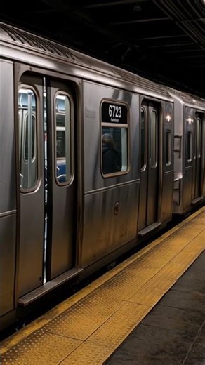 Just Another Day in NYC: When an R142 Pulls Into 168 St as an A Train