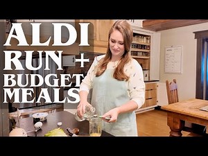 I'm Cooking for My HUGE Family on a Budget at ALDI!