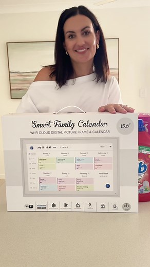 Affordable Smart Family Calendar for Home Organization