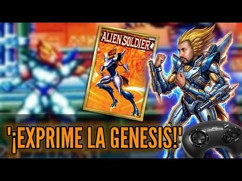 Alien Soldier: ¿El juego MEJOR OPTIMIZADO de Mega Drive? | Prueba en Batocera