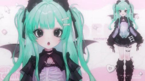 Free for a Limited Time!) Kumi the Bearbat Angel Vtuber – Customizable Full Body Model - Etsy
