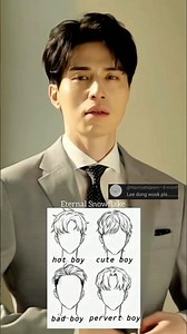 Lee dong wook in different hairstyle✨️ #leedongwook #kdrama #shorts