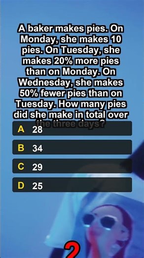Can YOU Solve This Pie Problem? 🥧🤯 #shorts