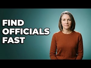 How To Locate Public Officials' Office Addresses?