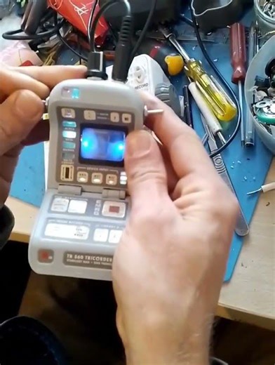 Circuit Bent Star trek Tricorder by Psychiceyeclix #circuitbent #glitch #startrek #electronicmusic