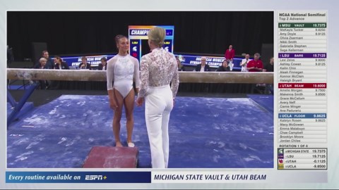 Grace McCallum - Every routine from 2025 gymnastics semifinals