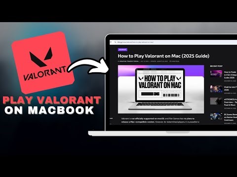 How To Play Valorant On Macbook - Step By Step 2025 in SECONDS!