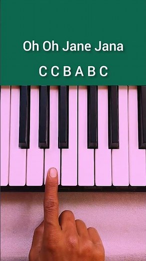 Oh Oh Jane Jana Piano Tutorial | Step By Step