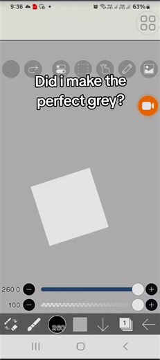 Creating the Perfect Grey with Ibis Paint X