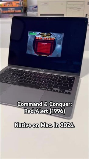 Command & Conquer: Red Alert (1996) Native on Mac. In 2026.