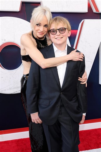 Anna Faris and Chris Pratt's son makes rare red carpet appearance