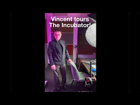 Vincent Tours the Incubator in NYC