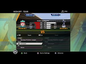 FIFA 11 (PS2) Gameplay - Liverpool vs Spurs
