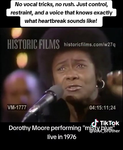 Dorothy Moore Misty Blue 1976 Live Performance | Soul Classic