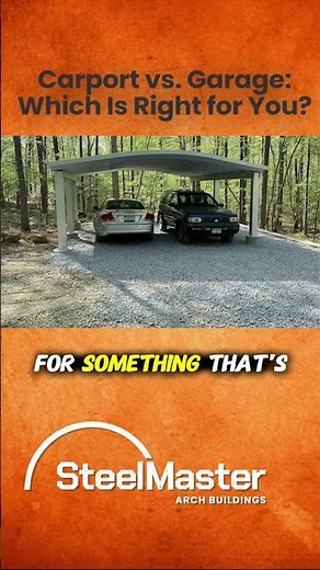 Carport vs Garage: Which One Should You Choose? (Watch This First) #shorts