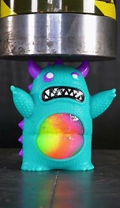 The Slime Monster Exploded… and It Was Perfect 💥👀 #satisfying #relxing #asmr