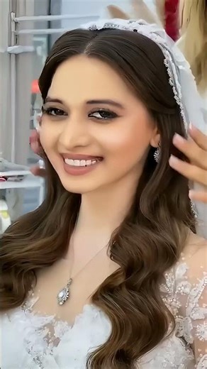"Real Bride Magic: Stunning Bridal Dresses & Flawless Makeup Looks"