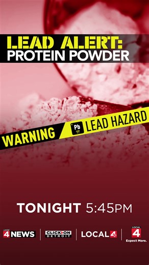 A Consumer Reports investigation found dangerous levels of lead in popular protein powder brands. Rhonda walker has the scoop. Tonight at 5:45pm on #local4 | WDIV Local 4 / ClickOnDetroit