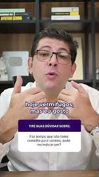 Vermífugos Naturais ou Tradicionais? O Que é Melhor pra Sua Saúde! [Resumos do Dr Juliano Teles ]