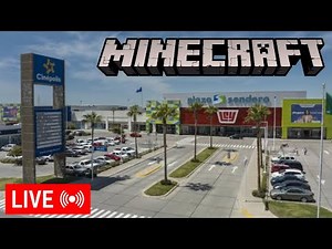 Construyendo una plaza sendero en Minecraft