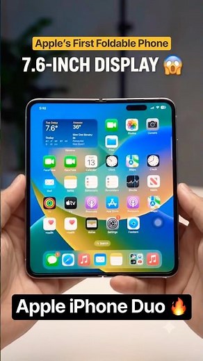 Apple iPhone Duo | Apple’s First Foldable iPhone 🤯📱iPhone Duo Explained