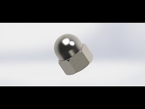Dome Nut | Solidworks