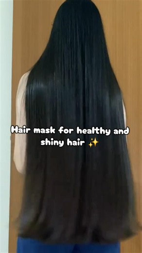 DIY Flaxseed Gel Hair Mask for Fast Hair Growth ✨ #FlaxseedGel #HairMask #HairCare #KoreanBeauty