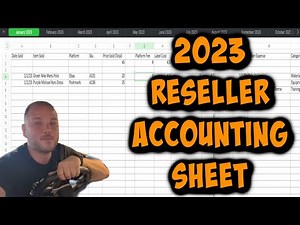 Ebay & Reselling Accounting Spreadsheet 2023 FREE DOWNLOAD