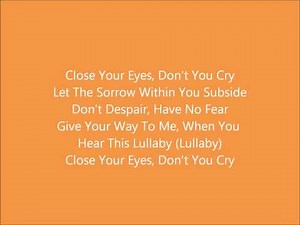 Emmy Rossum Lullaby With Lyrcs