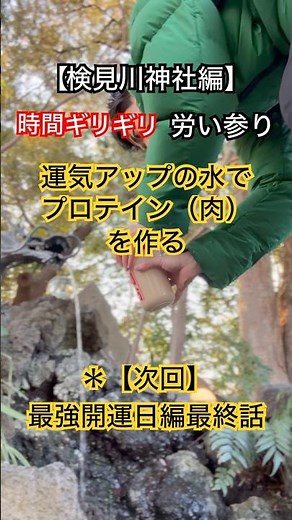 【検見川神社編】2026年最強開運日に千葉市有数のパワースポットに労い参り #vlog #検見川神社 #御礼 #temple #プロテイン #protein #shrine