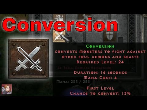 D2R Skills & Abilities - Conversion, Combat Skills (Paladin)