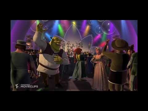 Shrek 2 : Pinocchio dancing like Michael Jackson (Easter Egg)