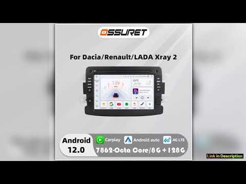 4G Carplay Android Autoradio for Dacia Duster Logan Dokker Sandero Lodgy Captur Symbol multemedia 2