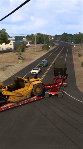 American Truck Simulator Gameplay Highway U S Route 66 Hidden Route City Amarillo