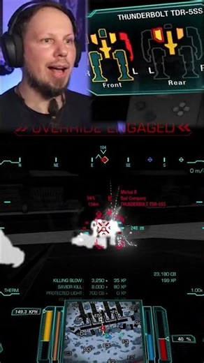 What a Kill Streak #mechwarrior #shooter #mechs #baradul #battletech