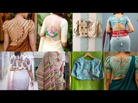 designer saree blouse designs 2025 / blouse neck design/ blouse ki design