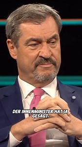 Der Politikwechsel bei der Migrationspolitik ist in vollem Gange. Die Zahlen sinken. Unsere Maßnahmen wirken. Wir sorgen für Ordnung bei der Migration. #Lanz | Markus Söder