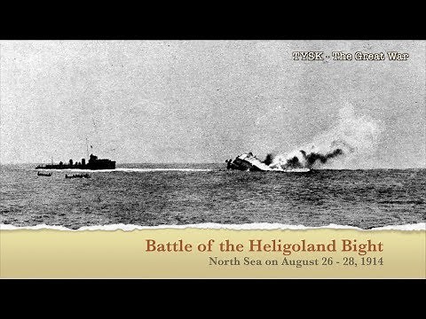 1914-20 Battle of Heligoland Bight August 28th 1914