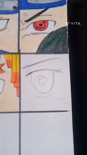 Nezuko eye drawing #nezuko#eye#drawing