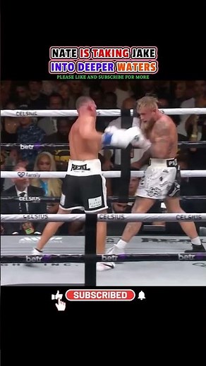 Nate Diaz VS. Jake Paul | Fight Highlights #boxing #action #combat #sports #fight