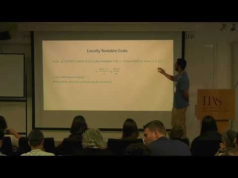 Michael Ilan | qLDPC Codes and Self-Correcting Memory