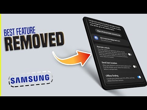 Samsung Remote Unlock Terminated-SmartThings Find /Find My Mobile/Remote unlock not found/missing