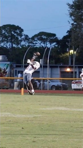 OBJ Helmet Catch!?!? #highschoolfootball #footballhighlights #obj #helmetcatch