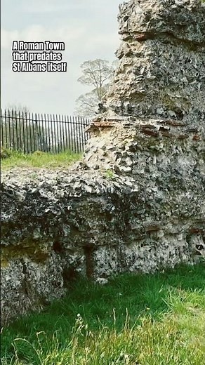 2000-Year Remnants of Roman Walls & Mosaic: St Albans (Hertfordshire) Verulamium #uk #travel #ruins