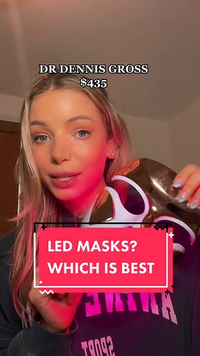 LED mask review 💡 #lighttherapy #antiagingskincare #antiacnemask @currentbody @Dr. Dennis Gross
